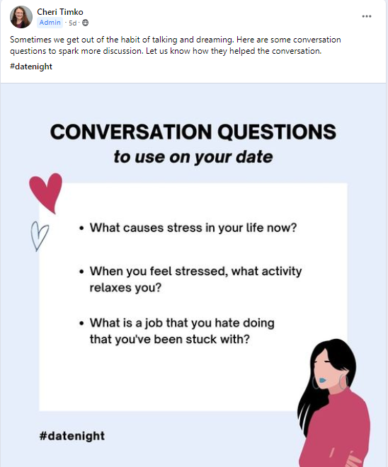 Date Night Conversation Questions